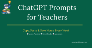 chatgpt prompts for teachers
