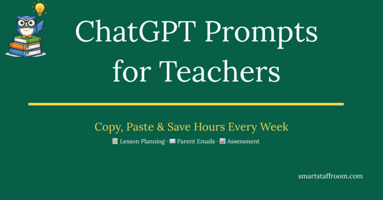 chatgpt prompts for teachers